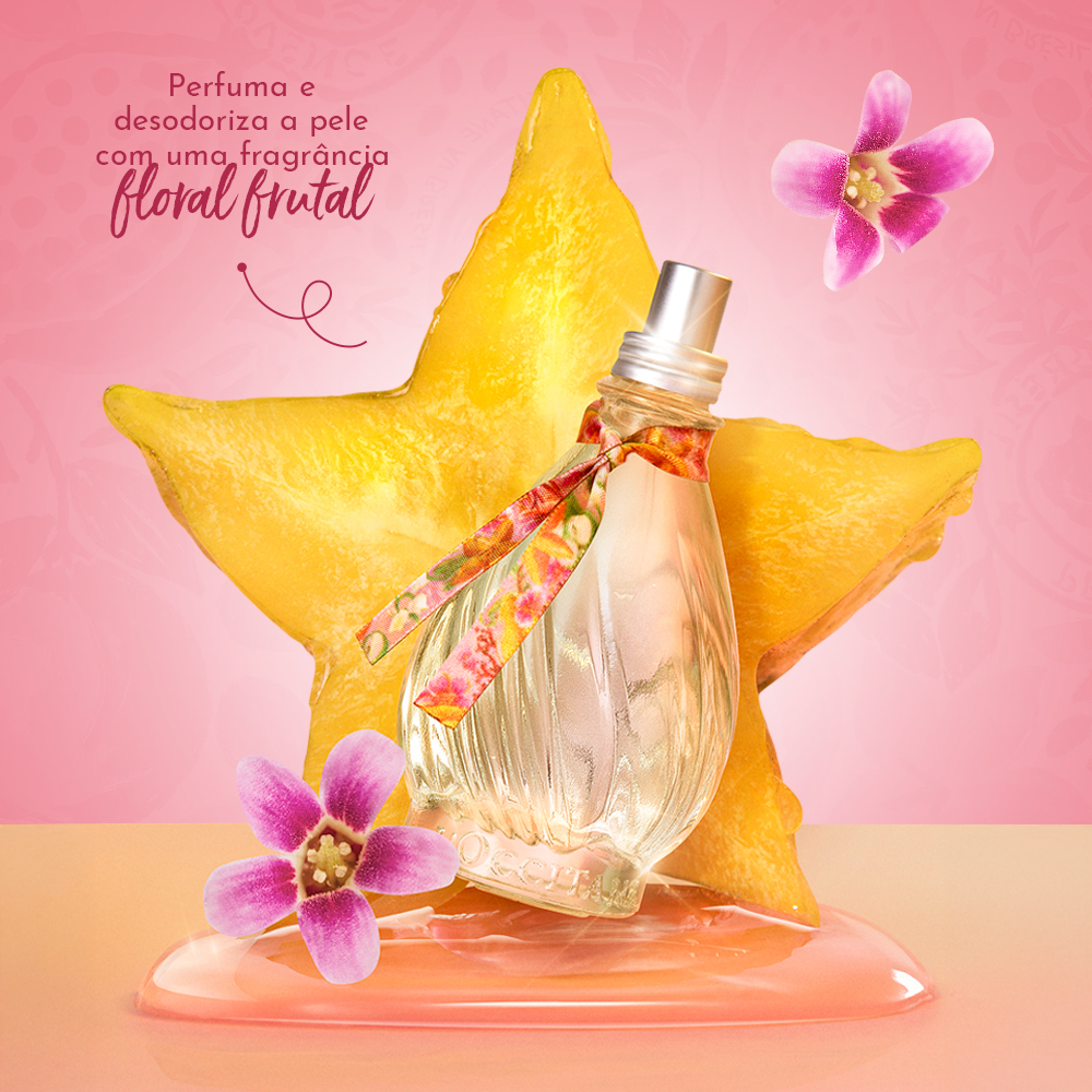 Deo Col&ocirc;nia Flor de Carambola 100mL, ,  large image number 1
